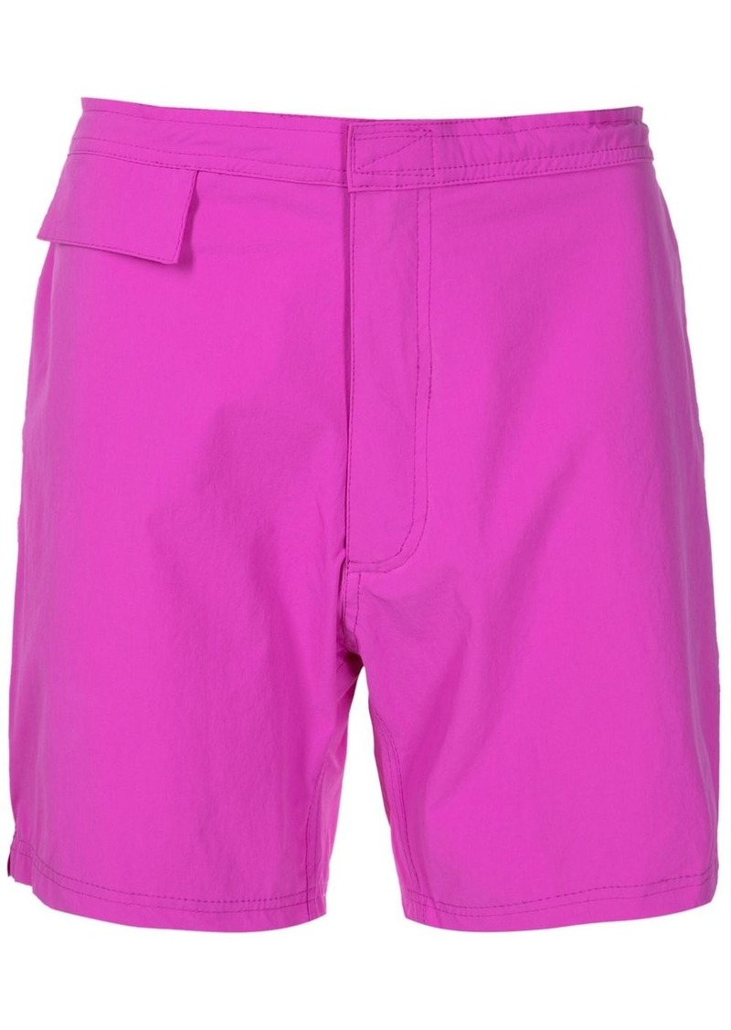 AMIR concealed front-fastening shorts