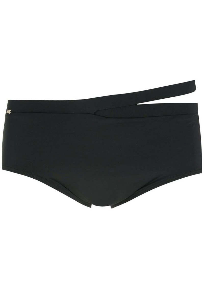 AMIR cut-out swimming trunks