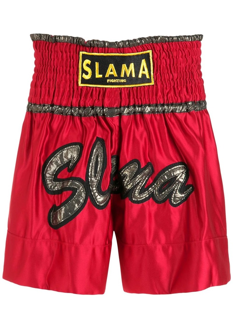 AMIR embroidered Luta shorts