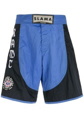 AMIR embroidered patches Luta shorts