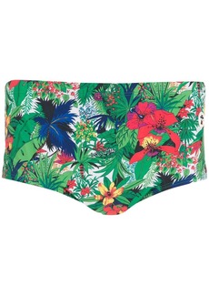 AMIR floral-print swimming trunks