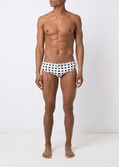 AMIR geometric print trunks