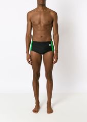 AMIR side-striped swimming shorts