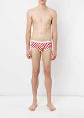 AMIR striped swim briefs