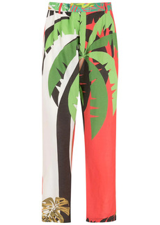 AMIR tropical print trousers