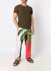 AMIR tropical print trousers