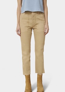 AMO Denim Straight Cropped Army Trousers