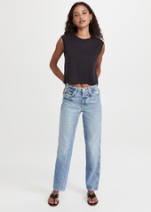 AMO Lilah High Rise Straight Jeans