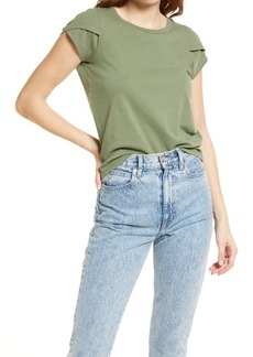 AMO Tulip Sleeve T-Shirt in Army at Nordstrom