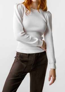 AMO Girly Thermal Top In Natural