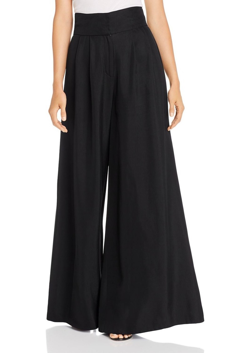 Amur Amur Angel Pleated Wide-Leg Pants | Bottoms