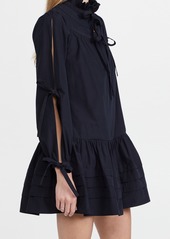 AMUR Oriana Blouson Sleeve Dress