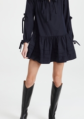 AMUR Oriana Blouson Sleeve Dress