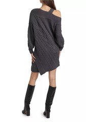 Amur Salem Wool-Blend Knit Minidress