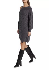 Amur Salem Wool-Blend Knit Minidress