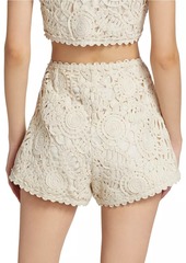 Amur Tammy Textured Mini Shorts