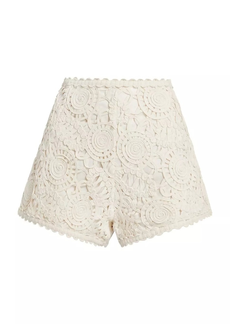 Amur Tammy Textured Mini Shorts