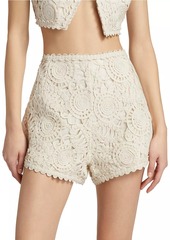 Amur Tammy Textured Mini Shorts