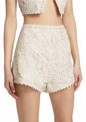 Amur Tammy Textured Mini Shorts