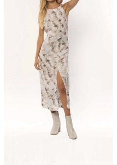 AMUSE SOCIETY Delray Woven Dress In Dusty Lilac