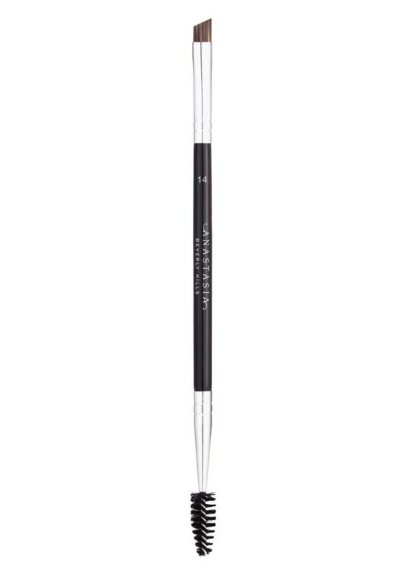 Anastasia Beverly Hills #14 Dual-Sided Brow & Eyeliner Brush at Nordstrom