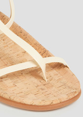 Ancient Greek Sandals - Aimilia leather sandals - White - EU 38