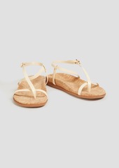 Ancient Greek Sandals - Aimilia leather sandals - White - EU 38