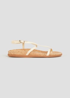 Ancient Greek Sandals - Aimilia leather sandals - White - EU 37