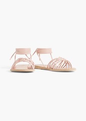 Ancient Greek Sandals - Alexandra knotted faux leather sandals - Pink - EU 36