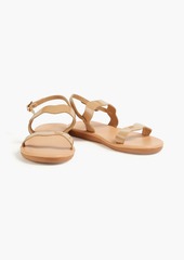 Ancient Greek Sandals - Calamos patent-leather slingback sandals - Neutral - EU 37