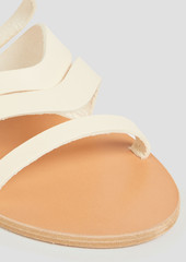 Ancient Greek Sandals - Carya leather sandals - White - EU 37