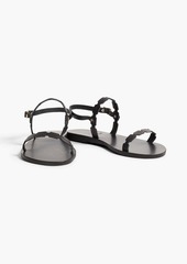 Ancient Greek Sandals - Clio laser-cut leather slingback sandals - Black - EU 36