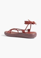 Ancient Greek Sandals - Diakopes Comfort leather sandals - Red - EU 37