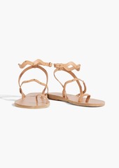 Ancient Greek Sandals - Elounda scalloped leather sandals - Neutral - EU 40