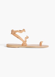 Ancient Greek Sandals - Elounda scalloped leather sandals - Neutral - EU 40
