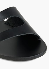 Ancient Greek Sandals - Ieria cutout leather sandals - Black - EU 36