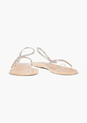 Ancient Greek Sandals - Irina crystal-embellished PVC sandals - Neutral - EU 35