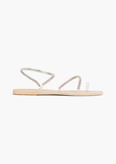 Ancient Greek Sandals - Irina crystal-embellished PVC sandals - Neutral - EU 35