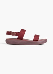 Ancient Greek Sandals - Lithi webbing slingback sandals - Burgundy - EU 41
