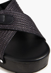 Ancient Greek Sandals - Marilisa raffia sandals - Black - EU 35