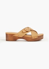 Ancient Greek Sandals - Marilisa raffia sandals - Black - EU 35