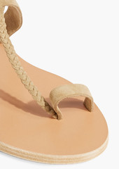 Ancient Greek Sandals - Melpomeni braided suede sandals - Green - EU 35