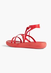 Ancient Greek Sandals - Morfi Comfort leather sandals - Red - EU 36
