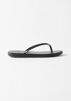 Ancient Greek Sandals - Saionara Leather Flip Flops - Womens - Black - 35 EU/IT
