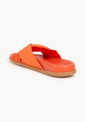 Ancient Greek Sandals - Whitney satin slides - Orange - EU 36