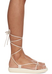 Ancient Greek Sandals Off-White Diakopes Comfort Sandals