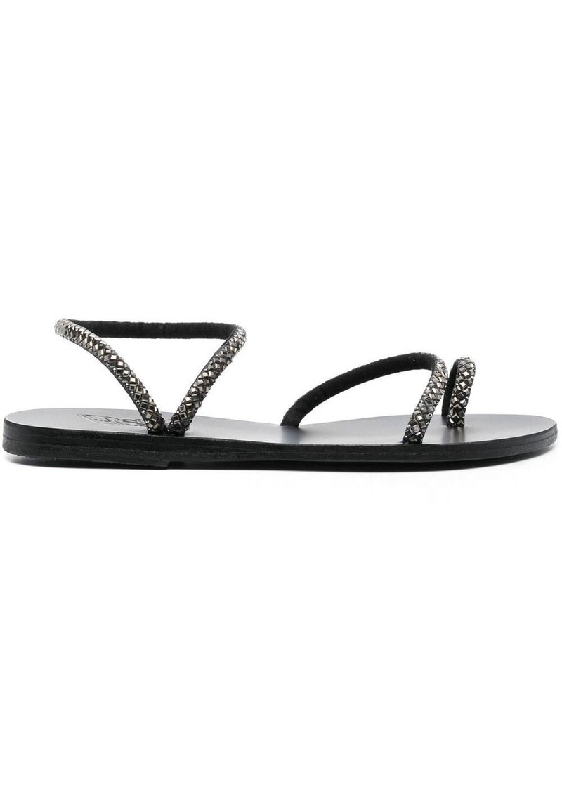 Ancient Greek Sandals Eleftheria crystal-embellished sandals