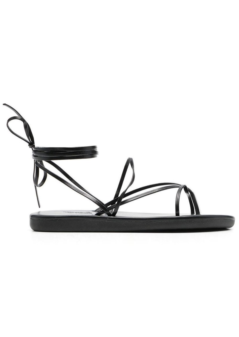 Ancient Greek Sandals leather ankle-tie sandals