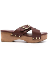 Ancient Greek Sandals Marilisa stud-detail clogs