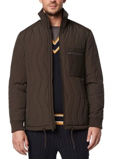 Andrew Marc Floyd Water Resistant Jacket in Olive at Nordstrom